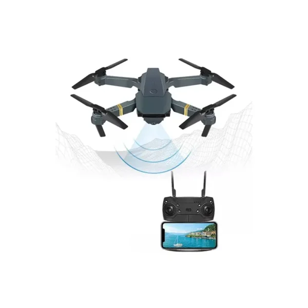 Dron za decu sa kamerom i zaštitom za propelere za bezbednu igru