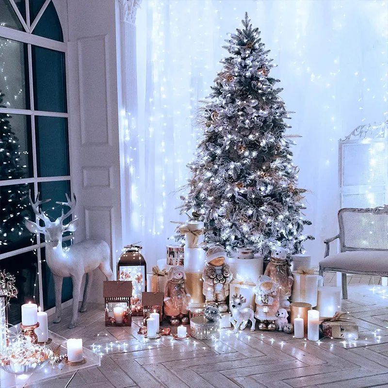 Elegantna bela LED rasveta od 200m stvara prostran i svetao ambijent