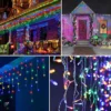 LED šarene sijalice dekorativni niz 6m Fleksibilan LED niz sa šarenim svetlom lako se postavlja i oblikuje