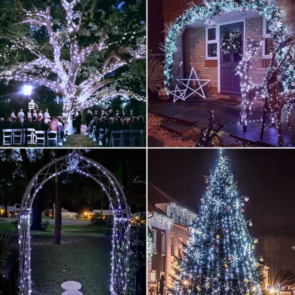 Fleksibilna bakarna žica sa LED diodama lako se postavlja i oblikuje