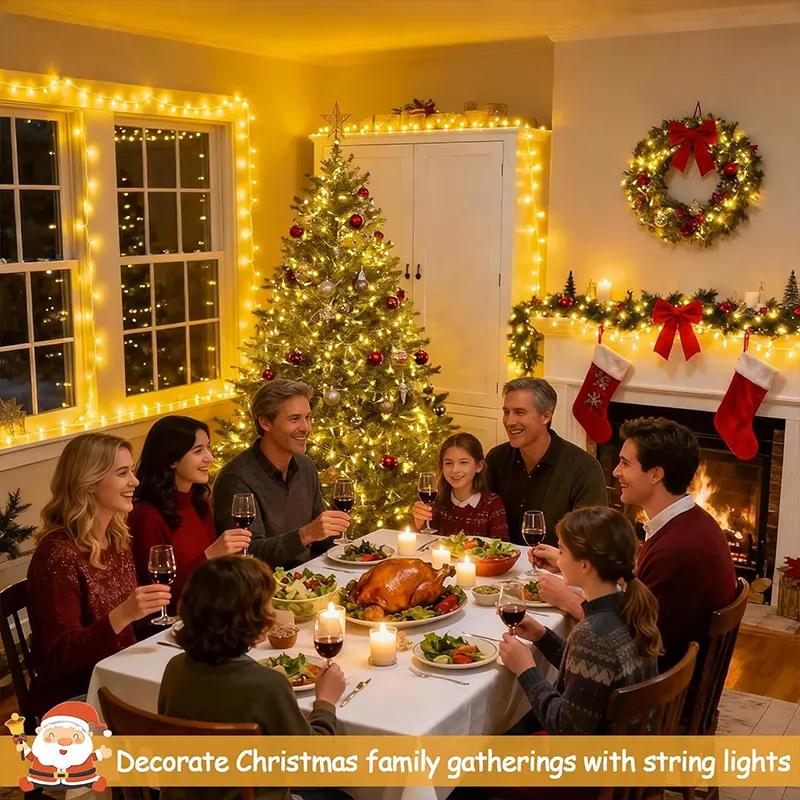 Fleksibilna LED traka od 100m u žutoj boji lako se postavlja i savija