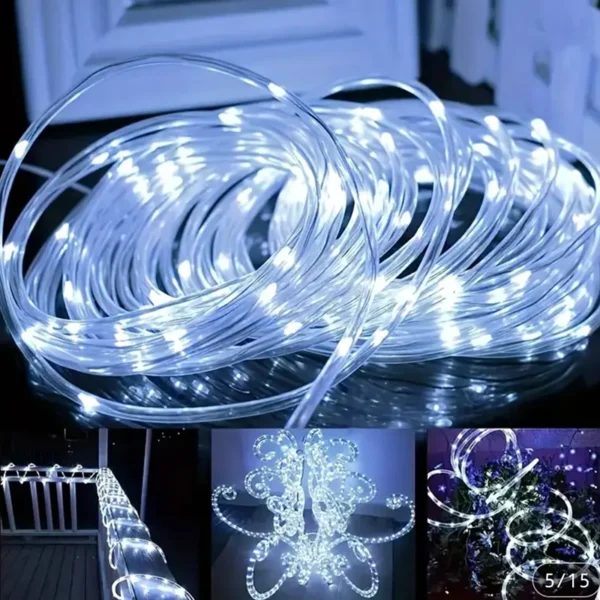 Fleksibilno crevo sa belom svetlošću lako se postavlja u svakom prostoru