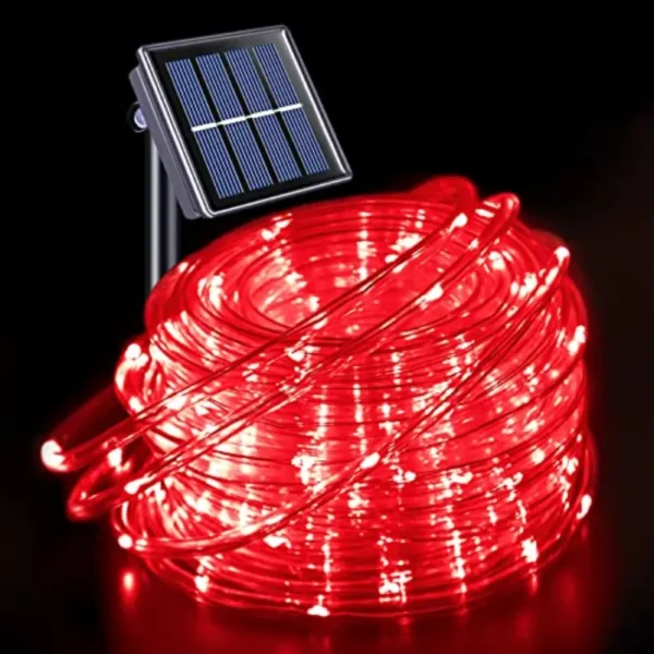 Fleksibilno crevo sa crvenim svetlom lako se postavlja na svim površinama
