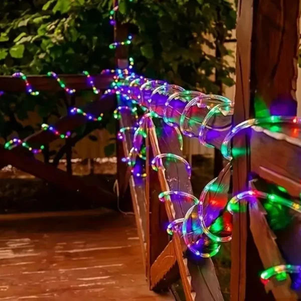 LED sijalice u crevu 20m šarene - Slika 2