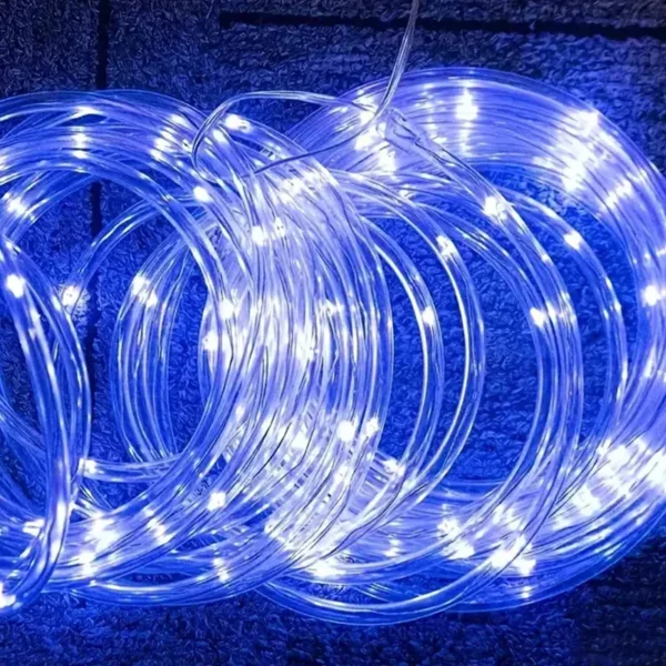Fleksibilno LED sijalice u crevu 20m plave omogućava lako oblikovanje i montažu