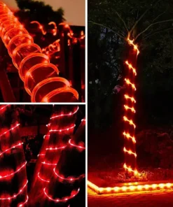 Fleksibilno PVC crevo sa LED diodama pruža stabilno crveno svetlo