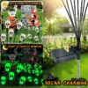 Halloween lampa sa solarnim napajanjem automatski sija u mraku