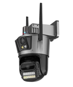 Pametna IP kamera sa dva objektiva i PTZ funkcijom za istovremeno praćenje i panoramski pregled