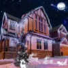 Elegantni dekorativni LED niz od 6m sa 200 belih sijalica stvara prijatnu atmosferu i osvetljava prostor toplom belom svetlošću