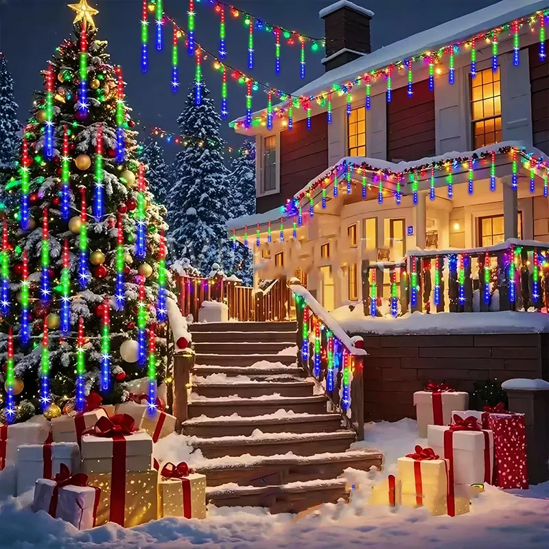 LED štapići za dekoraciju krovova i fasada tokom praznika