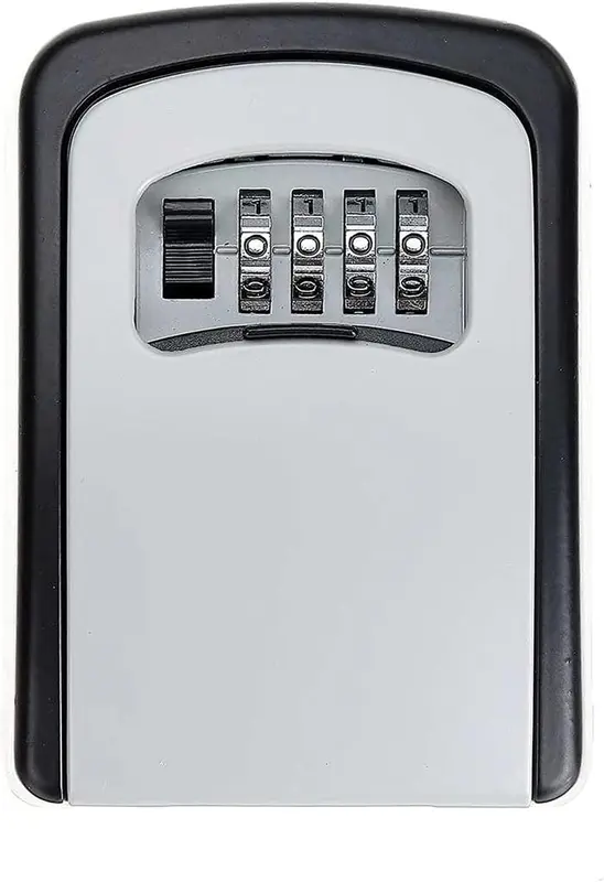 Izdržljiv metalni sef za ključeve koji se montira na spoljni ili unutrašnji zid