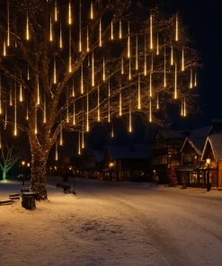 Meteorska kisa rasveta za novu godinu