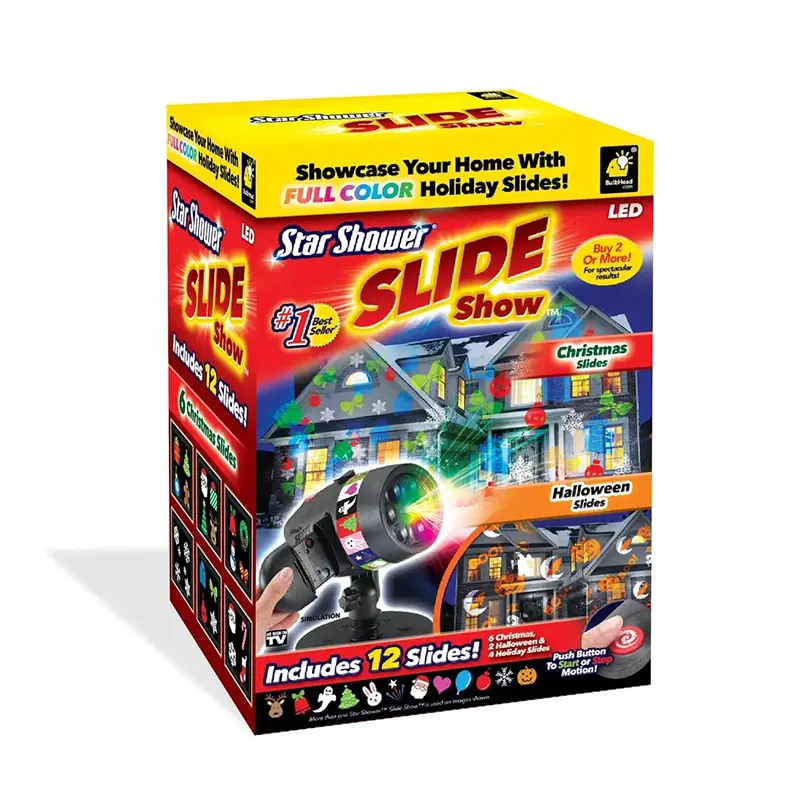 Multifunkcionalni LED projektor sa slajdovima namenjen je svim praznicima