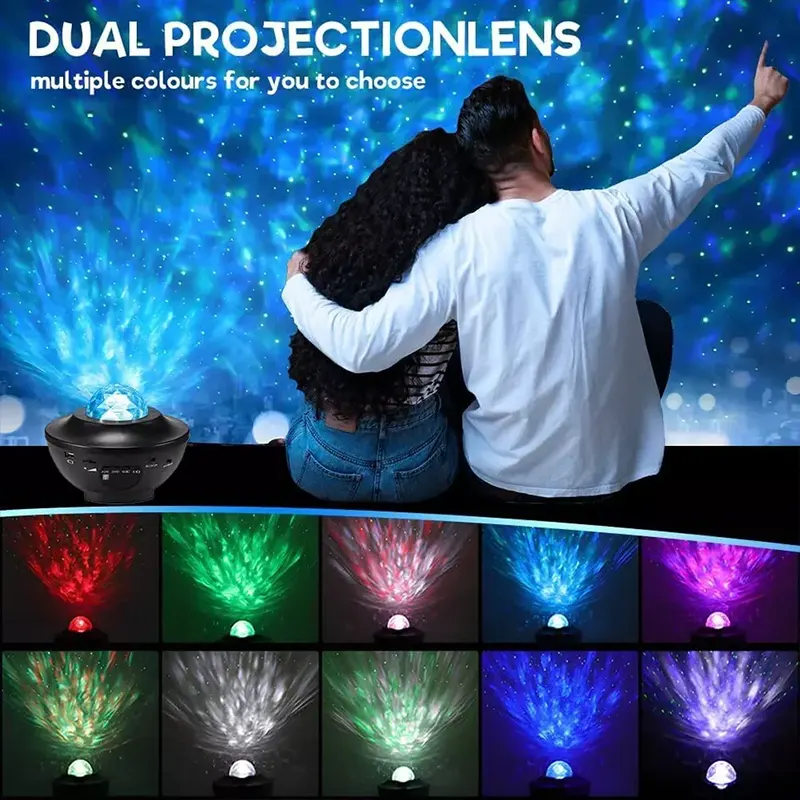 Muzička kugla projektor zvezdano - Slika 6