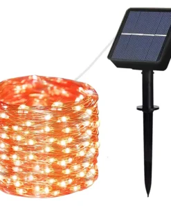 Solarne Sijalice 10m NARANDŽASTA BOJA nizu donose prijatno osvetljenje i vedar ton