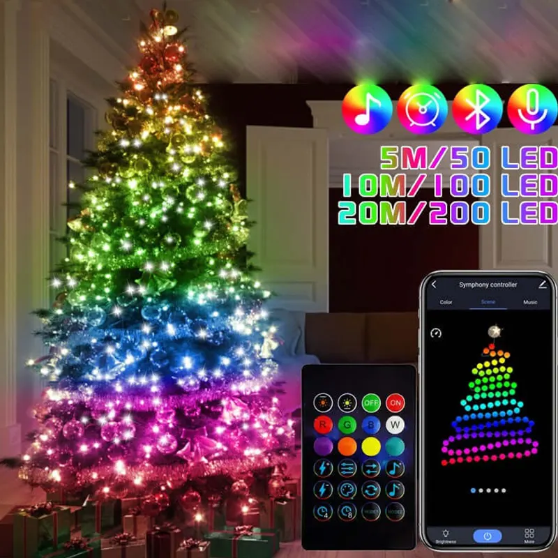 Pametne sijalice 10m aplikacija iDeal Led nude moderno RGB osvetljenje