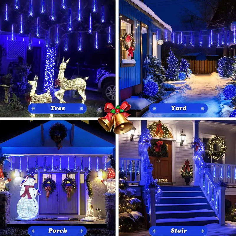 Plava LED rasveta za božićnu dekoraciju doma i poslovnih prostora