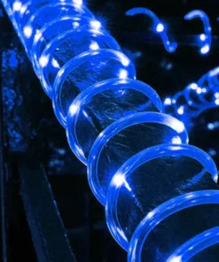 Plavo LED osvetljenje u PVC crevu unosi mir i hladnu eleganciju u prostor