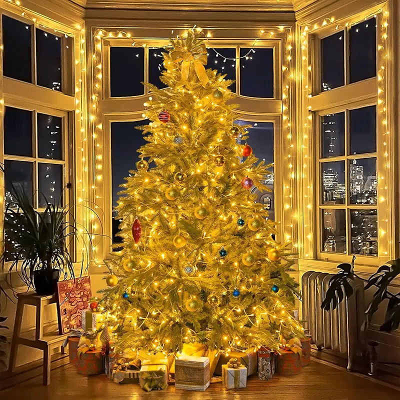 Profesionalni LED kotur od 200m žutih sijalica nudi kvalitetno i toplo osvetljenje