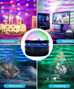 LED Lampa projektor vodenih talasa