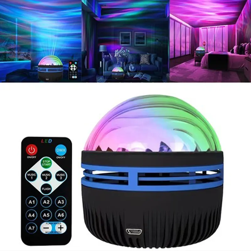 Projektor vodenih talasa idealan je za decu i odrasle kao opuštajuća rasveta