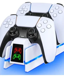 Dupli punjač za dva PlayStation 5 DualSense kontrolera