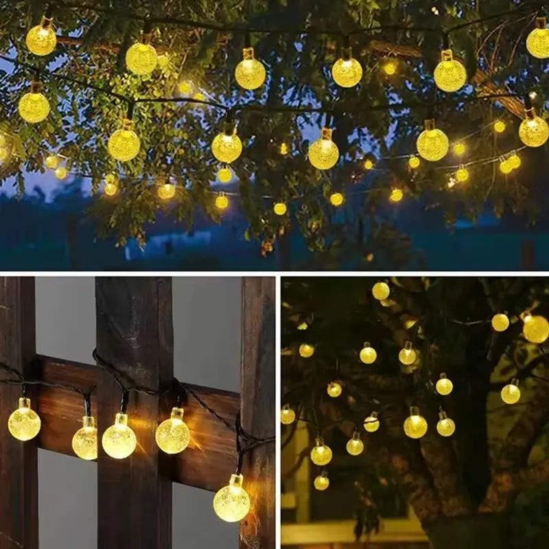 Romantične žute solarne lampice daju mek, prijatan sjaj svakoj večeri