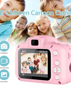 Roze fotoaparat za devojčice i plavi fotoaparat za dečake