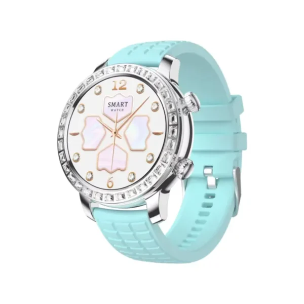 Ženski smart watch set sa dve narukvice - metalnom i silikonskom