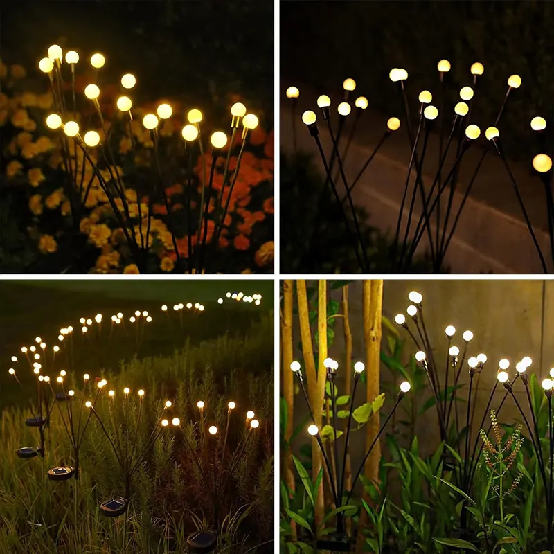 Solarna kuglična lampa IP65 otporna na vlagu i sneg za spoljnu upotrebu