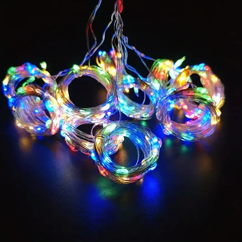 Solarna zavesa RGB sa osam svetlosnih efekata i automatskim paljenjem