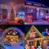 Solarne RGB lampice savršene su za dekoraciju dvorišta, ograda i vrtnih staza