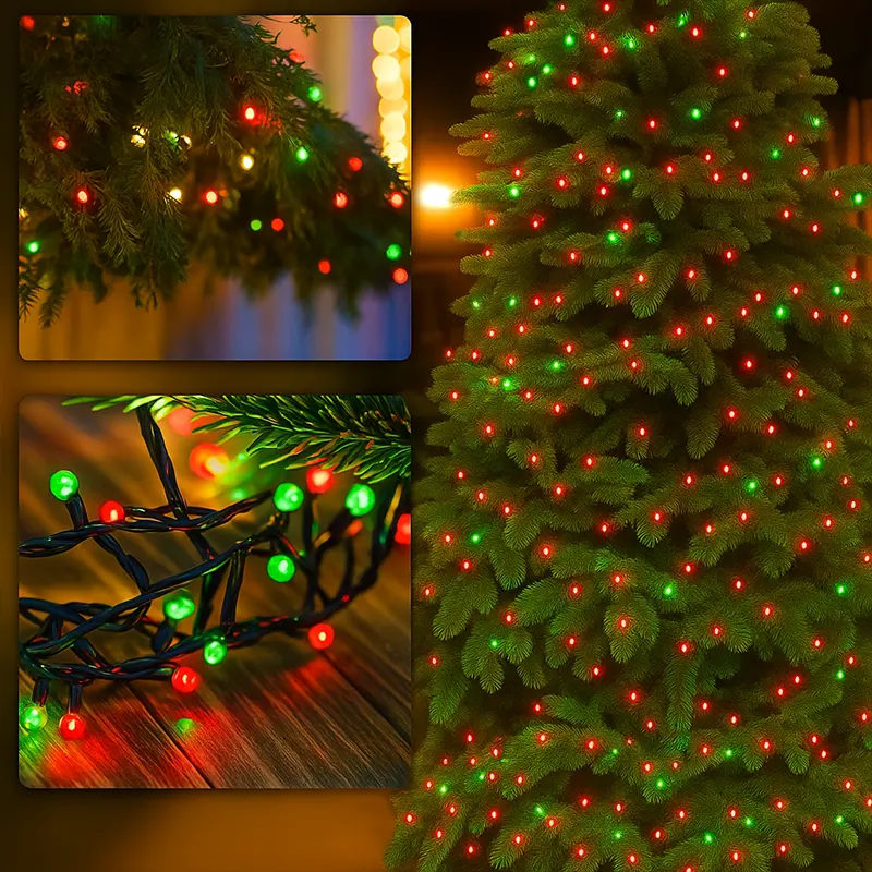 Solarne lampice za jelku dodaju boju i toplinu prazničnom prostoru