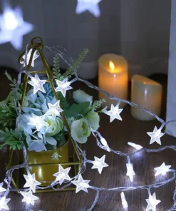 Solarne lampice zvezde za terasu idealne su za elegantnu spoljašnju dekoraciju