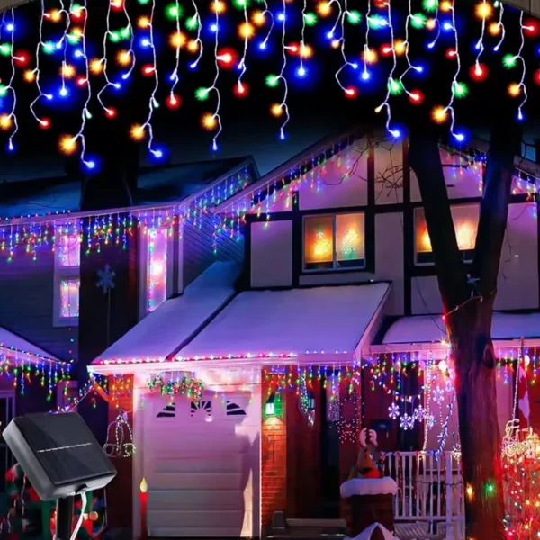 Solarne LED lampice dužine 9 metara nude živopisne svetlosne efekte i jednostavnu montažu