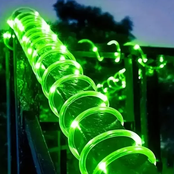 Solarne sijalice 200 LED zelene boje ravnomerno osvetljavaju svaki prostor