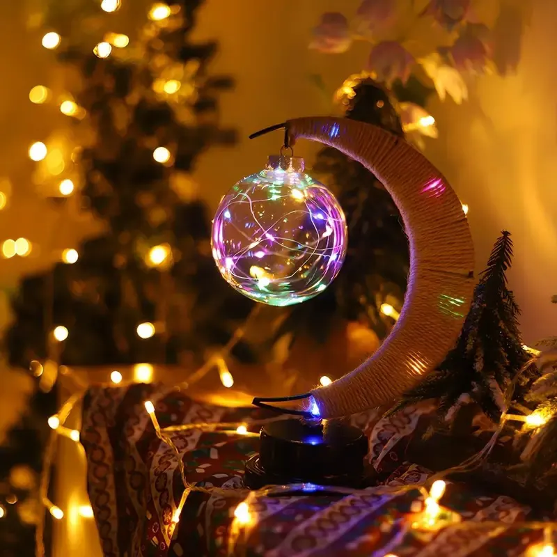 Svetleća lampa mesec sa RGB bojama stvara prelep ambijent i unosi toplinu u svaku prostoriju