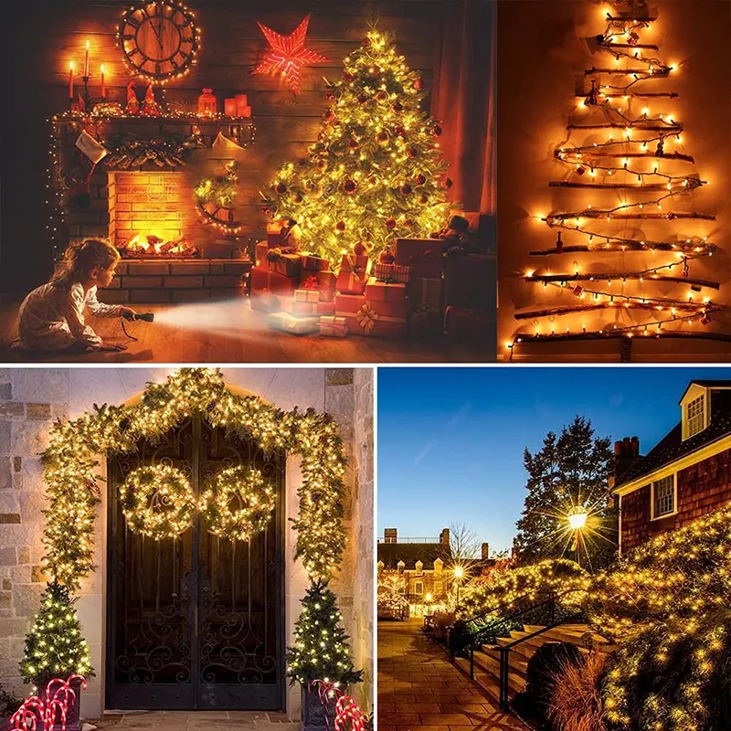 Žute LED sijalice u koturu 50m Unutrašnja LED rasveta žutih sijalica donosi eleganciju i toplotu u dom