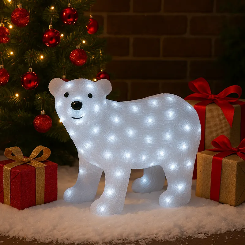 Vodootporni LED medved idealan je za spoljnu upotrebu i hladne uslove