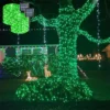 Zelene solarne sijalice na ogradi unose svežinu i prirodan sjaj