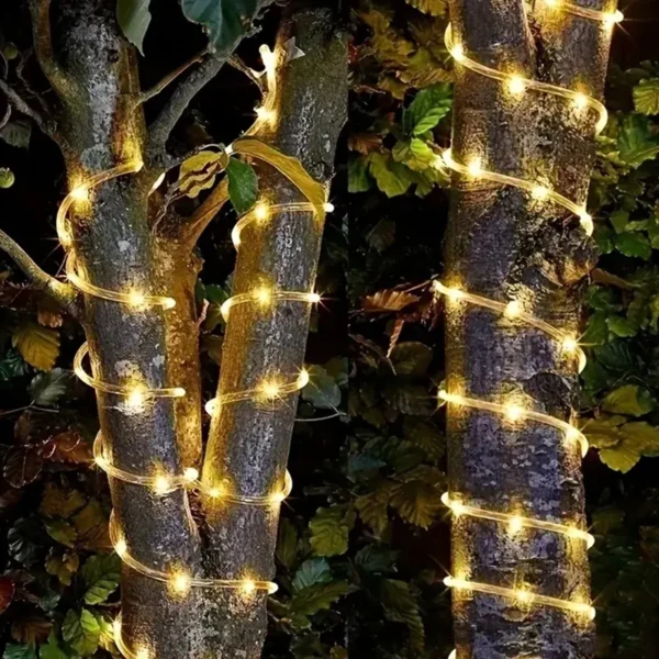 Žuto LED crevo stvara topli ton i prijatno dekorativno osvetljenje prostora